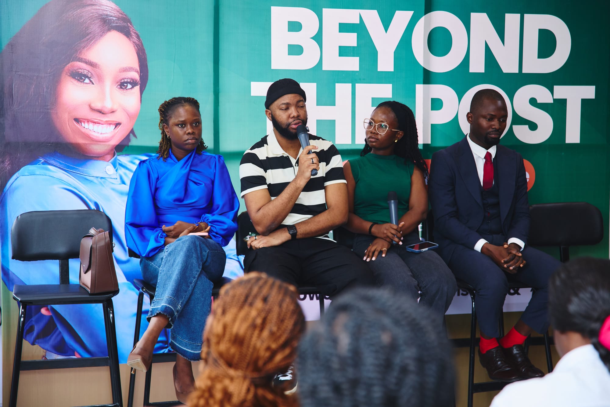 Boluwatife Oladejo, aka The Tech Egbon at the event