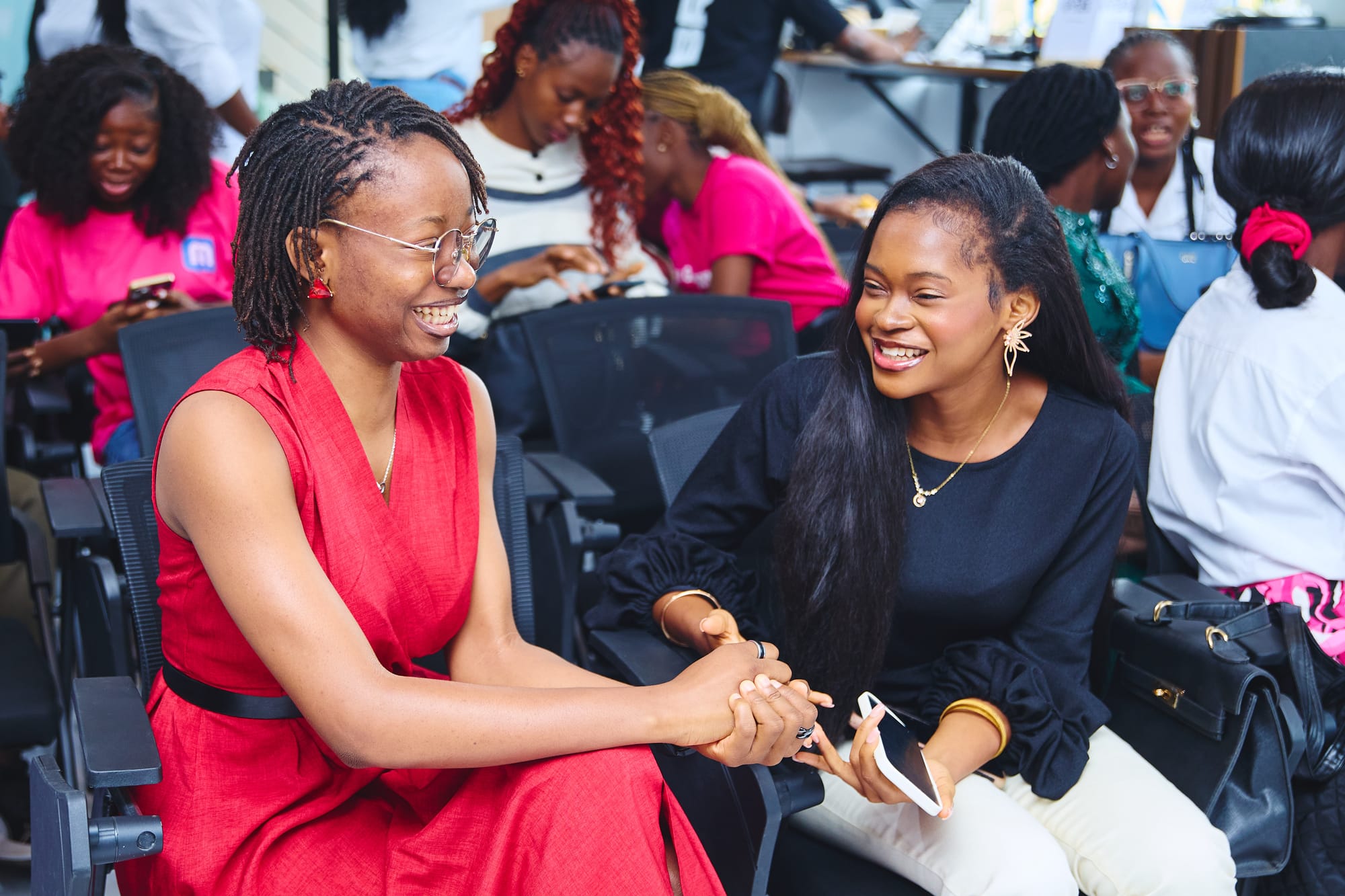 Quick introductions among attendees before the event