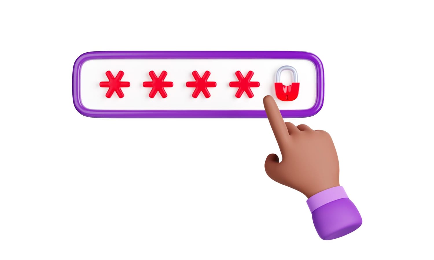 A password bar